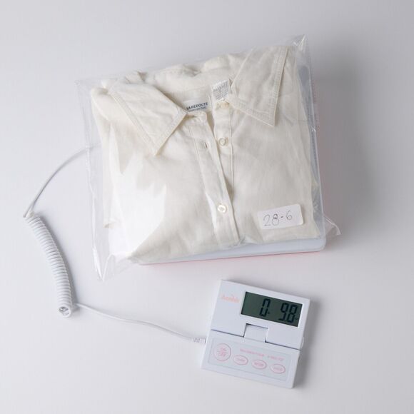 La Redoute Essentials Womens 16 100% Linen Popover Shirt Resort Costal Lagenlook - Picture 13 of 13